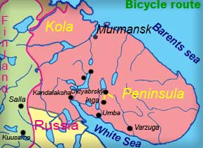Велосипедный тур в сопровождении гида по старым лесовозным и геологическим дорогам в центре Кольского Полуострова, через лесные массивы и каменные перевалы. 7 дней и 230 км. С транспортом багажа.
