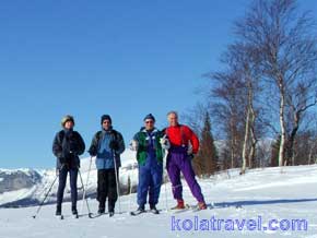 лыжный поход мурманская область транспорт багажа небольшие группы