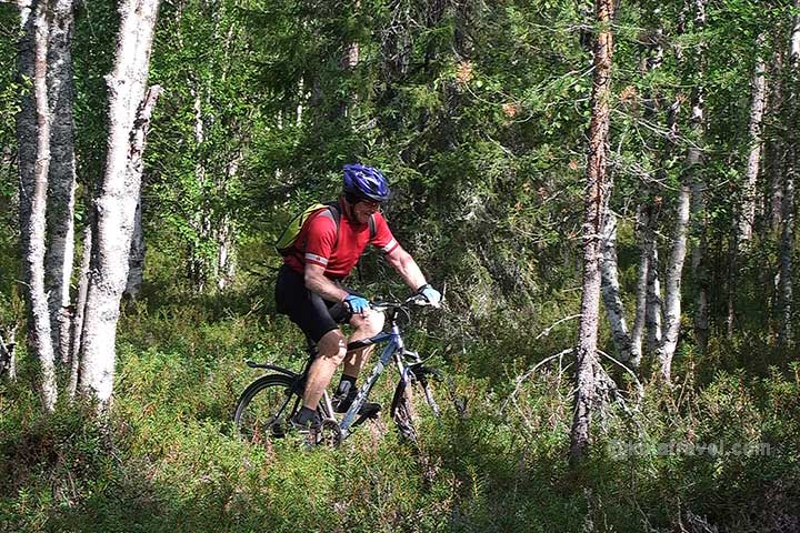 Тур на горных велосипедах в русской Лапландии на Кольском полуострове